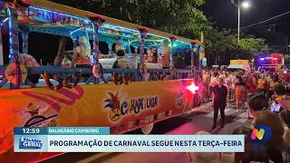Carnaval em BC segue com programação nesta terça