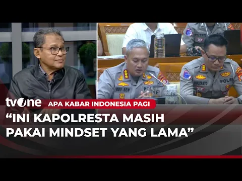 Aryanto Sutadi: Kapolres Sleman Masih Pakai Mindset Yang Lama