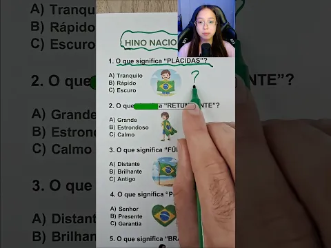 HINO NACIONAL #quiz
