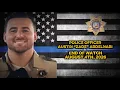 He Went First Police Officer Austin Zade Abdelnabi Tribute