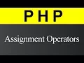 Assignment Operators in PHP Hindi