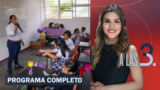Prueba PISA exhibe rezago educativo | A Las Tres con Noelia Jiménez: 8 de septiembre 2026