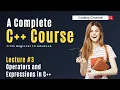 4 Lecture Operators and Expressions in C operators in c with example