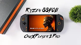 The New 8840U ONEXPLAYER 2 Pro First Look Big Screen Power In The Palms Of You Hands 