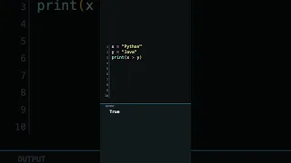 Python comparison operators with strings - comparing their unicode values