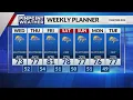 Denver weather Moderate rain chances across 7-day forecast