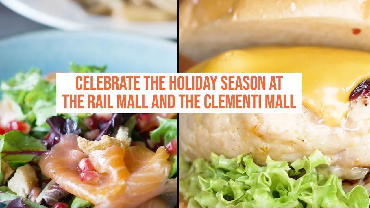 Capture Festive Moments and Exclusive Deals This Christmas at The Rail Mall and The Clementi Mall!