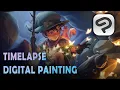 Magic - Digital Painting Timelapse CLIP STUDIO PAINT 35th International Illustration Contest