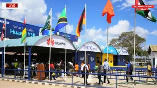 🔴🅻🅸🆅🅴: KUMEKUCHA MUDA HUU DAR ES SALAAM  WATU WAMIMINIKA KUSHEREKEA MAONESHO YA SABASABA