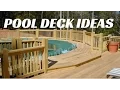 Above Ground Pool Deck Ideas