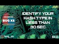 Identify your Hash Type in less than 30 sec Cybersecurity Hashing