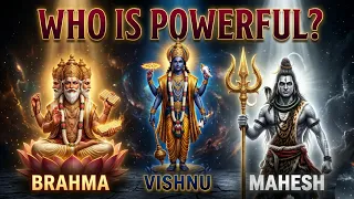 who is the most powerful god in hinduism brahma vishnu or mahesh trimurti explained trending