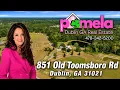 851 Old Toomsboro Rd Dublin GA 31021 Listed by Pam Lee Dublin GA Realtor