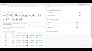 Python quiz 8 answers python quiz 8 college code 194 to 871 answers python quiz 8 G3 G4 answers
