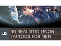 30 Realistic Moon Tattoos For Men