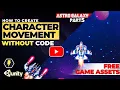 Character Controller movement without code Top Down Shooter Unity Tutorial AG Part 5
