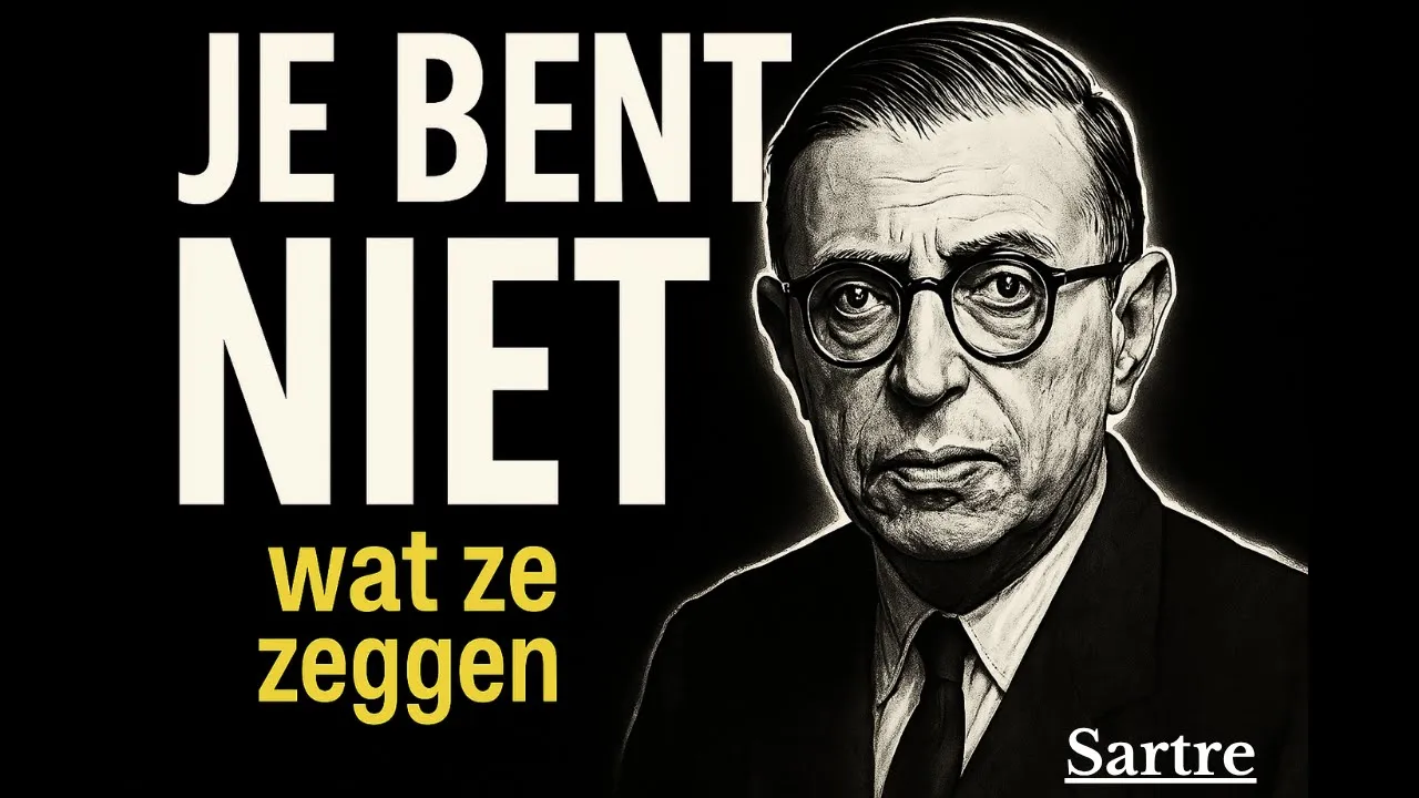 Sartre Ontdekte: Je Bent Niet Wat Ze Zeggen Dat Je Bent