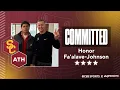 WATCH 4-star ATH Honor Fa alave Johnson Commits to USC No 22 Overall Player