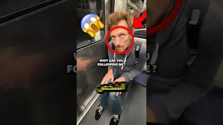 كان يريد ان يخطفه في المترو والصدمه Foryou Funny New اكسبلور Subscribe Shorts ترند ضحك 