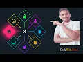 How to create a Dynamic Animated Radial octagon Menu using HTML CSS and JavaScript