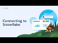 Connecting to Snowflake Tableau Cloud