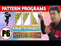 Part 6 Ninja Technique to solve string pattern Programs Using substring method