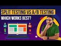 Split Testing Vs AB Testing Which Works Better Split Testing Landing Page