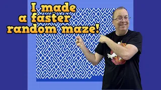 I made an even faster "Random Maze!"