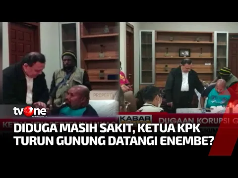 KPK dan IDI Memeriksa Lukas Enembe di Kediaman Pribadi