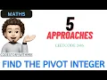 Find the Pivot Integer 5 Approaches Easy Explanation Leetcode 2485 codestorywithMIK