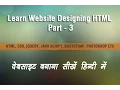 HTML Tutorial Part - 03 Hindi How to use image in html