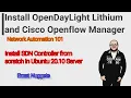 ONELAB Training - Install OpenDayLight Lithium and Cisco Openflow Manager in Ubuntu 20 10