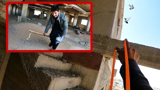 صيد وطبخ حمام العماره المهجوره الجزء 70 