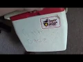 RARE Vintage 1982 Coleman 5276 Super Oscar Cooler With Slide Tray Mint Condition