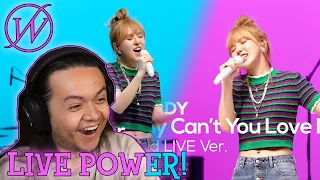 WENDY 웬디 - 'Like Water' \u0026 'Why Can't You Love Me' Live Band Ver. | REACTION