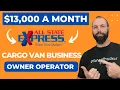 Owner Operators - 13 000 A Month Cargo Van Business