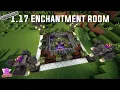 Minecraft 1 17 How to Build a Magical Underground Enchantment Room Level 30 READ DESCRIPTION