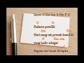 Download Lagu Kunci Gitar dan Lirik (Cakra Khan- Kekasih Bayangan)