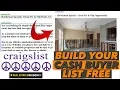 How to Post Free Ads on Craigslist to Build Your Cash Buyer List