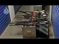 Elderly gun shop owner tied up kidnapped as thieves make off with 100 firearms
