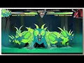 Download Lagu Team Caveman \u0026 T-Rex vs Night Feeder with Healthbars