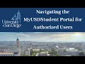Navigating the MyUSDStudent Portal for Authorized Users