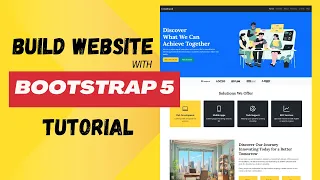 Responsive Website with Bootstrap 5 Tutorial For Beginner Friendly