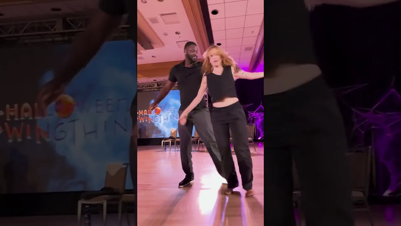 West Coast Swing Improv Dance to Ella Fitzgerald! #dance #westcoastswing