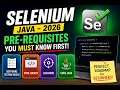 13 Pre-requisites required for learning Selenium Selenium Java 2026