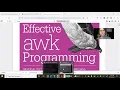 Walking Through Several AWK Scripts