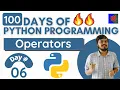 Operators in Python 100 Days of Python Programming