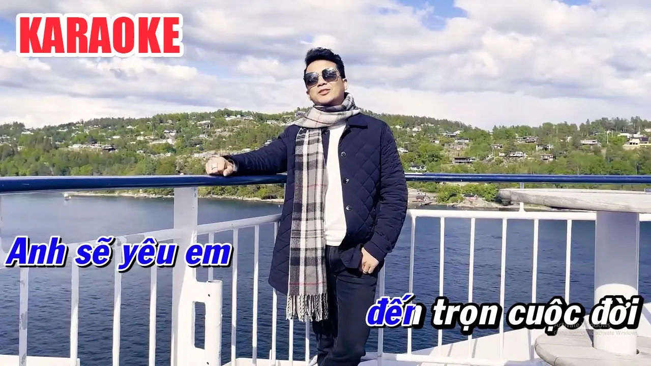 KARAOKE | Trọn Đời Yêu Em - Lê Sang