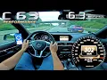 10 minutes of AMG HEAVEN! // C63 AMG PERFORMANCE W204 on AUTOBAHN!