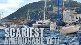 THE “UNFUN” PART OF SAILING | Gusty High Winds, Overcrowded & Nowhere to Escape – Ep 96